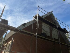Afbouw plaatsen Rockpanel platen (boeidelen)