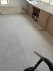 Ondervloer en tapijttegels