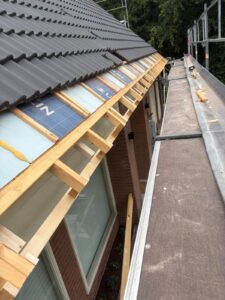 Afbouw plaatsen Rockpanel platen (boeidelen)