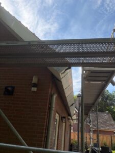 Afbouw plaatsen Rockpanel platen (boeidelen)